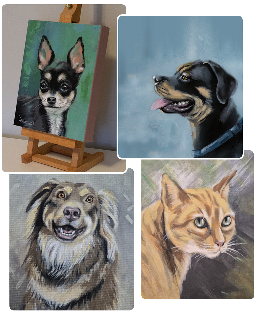 Custom Pet Portrait