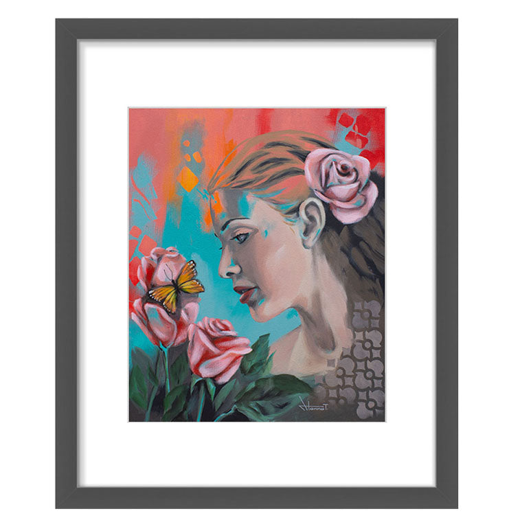 Print of "Stillness Before the Flutter"