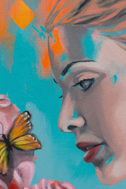 "Stillness Before the Flutter"
