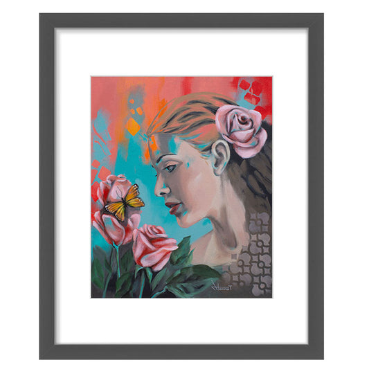 Print of "Stillness Before the Flutter"