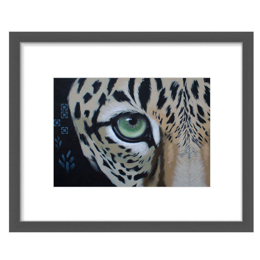 Print of "Eyes of the wild"
